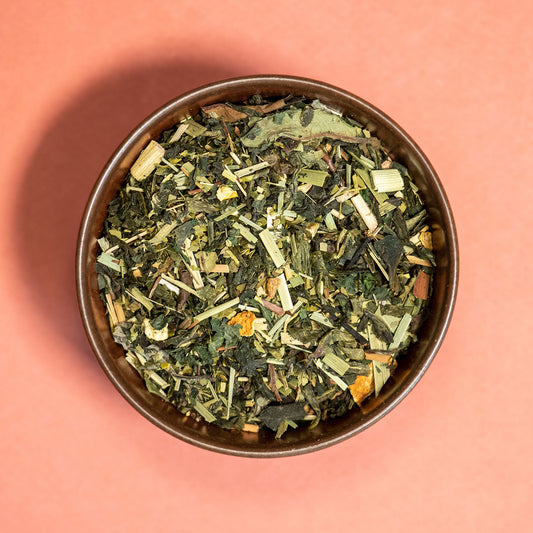 Thé vert, Detox Supergreen Bio, sencha et maté, citronnelle