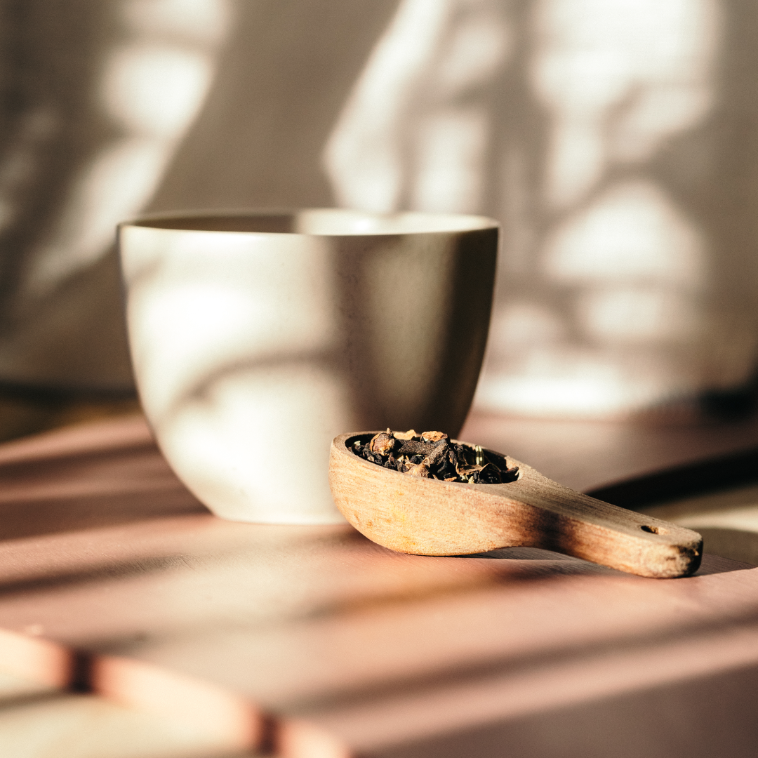 Tasse de thé blanc 