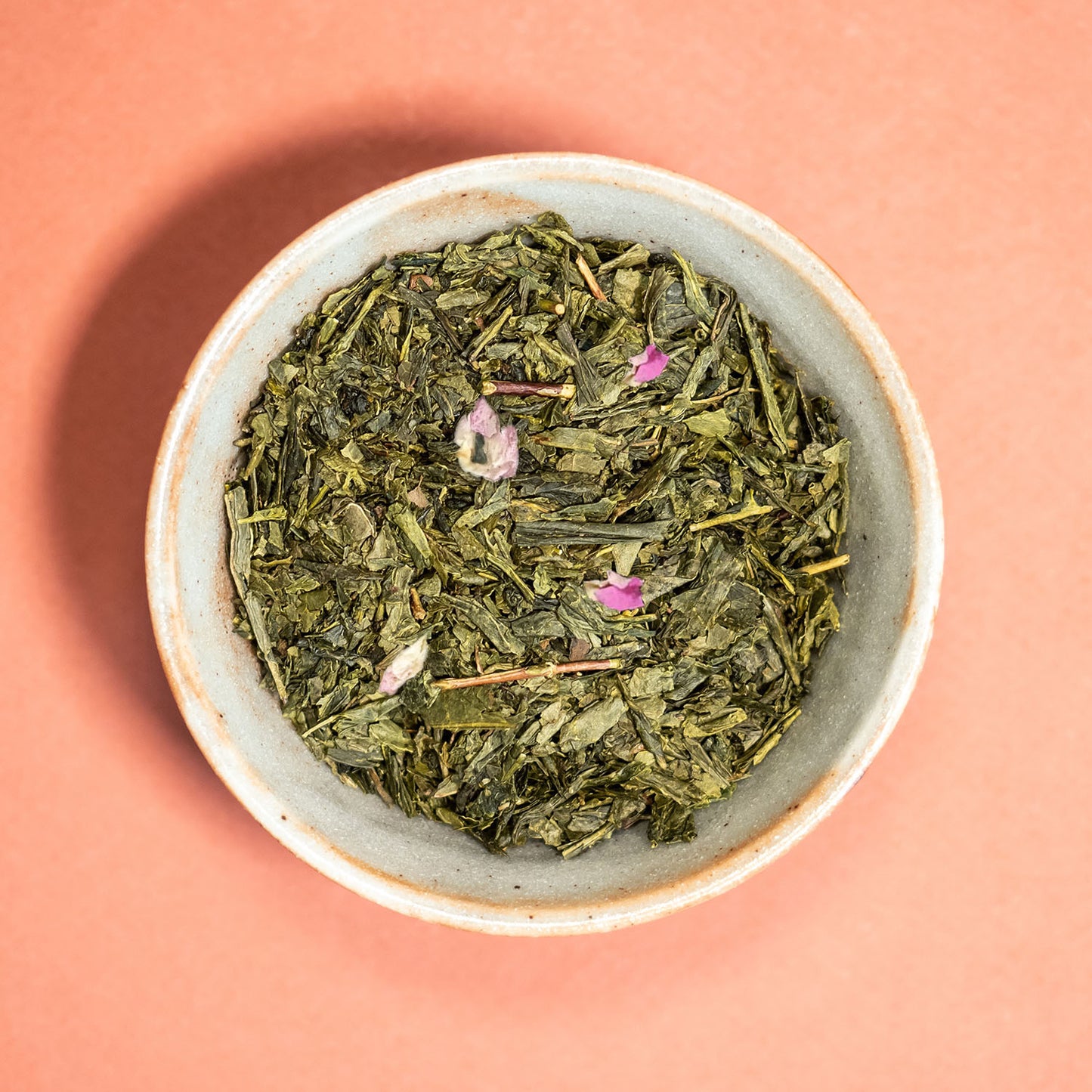 Thé vert sencha Hanami bio, fleurs de cerisier